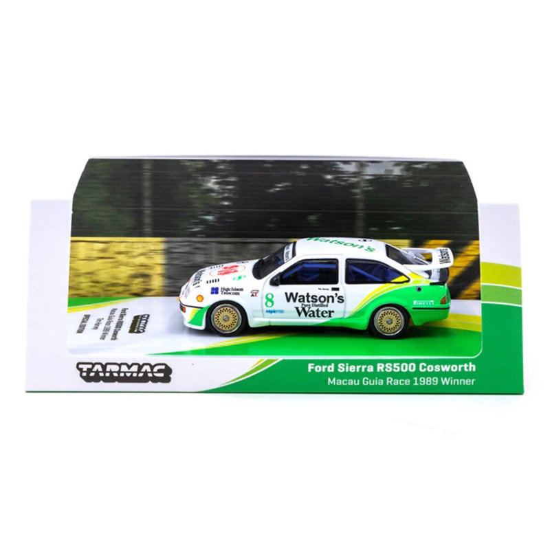 Ford Sierra RS500 Cosworth - Macau Race Winner 1989 - Tarmac Works T64-058-89MGP08 - Escala 1/64