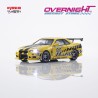 - PREORDER - Kyosho MOTN Nissan Skyline GT-R R34 Mooneyes 2 2026 - con LED - Escala 1/64 07134LM2