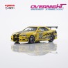 - PREORDER - Kyosho MOTN Nissan Skyline GT-R R34 Mooneyes 2 2026 - con LED - Escala 1/64 07134LM2
