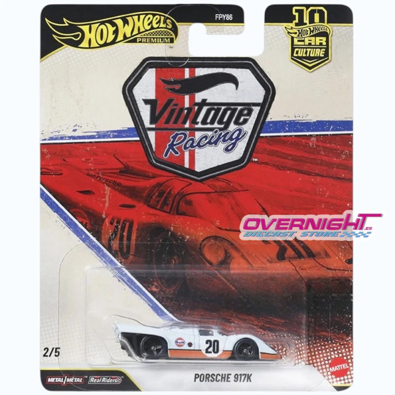 Hot Wheels Premium Porsche 917K - Vintage Racing - JKF03