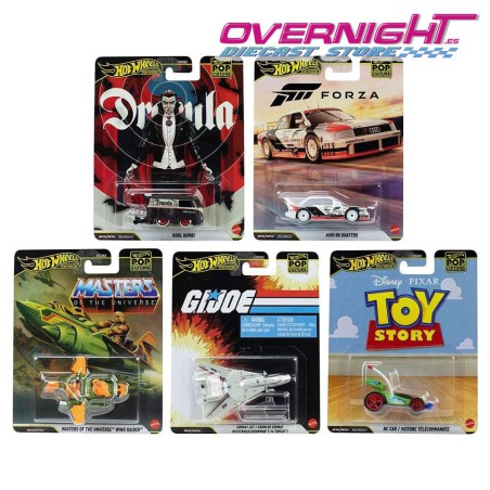 Hot Wheels Premium Pop Culture pack de 5 coches - HXD63-979R