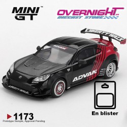 Mini GT Toyota Gr86 Lb Nation Advan Black 2025 EN BLISTER Escala 1/64 MGT01173BL
