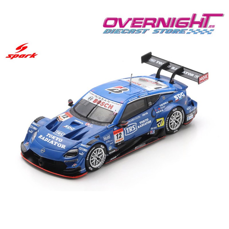 Spark TRS IMPUL SDG Nissan Z Team Impul n12 GT500 SUPER GT 2025 K. Hiramine - B. Baguette Escala 1/64 64SGT25012