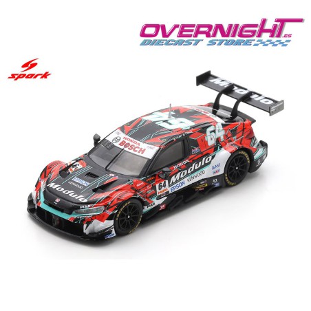 Spark Modulo CIVIC TYPE R-GT Modulo Nakajima Racing n64 GT500 SUPER GT 2025 T. Izawa - R. Okusa Escala 1/64 64SGT25064