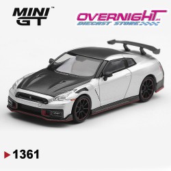 - PREORDER - Mini GT Nissan Gt-R R35 Nismo Silver Metallic 2024 - Escala 1/64 - MGT01361-L