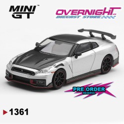 - PREORDER - Mini GT Nissan Gt-R R35 Nismo Silver Metallic 2024 - Escala 1/64 - MGT01361-L