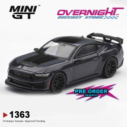 - PREORDER - Mini GT Ford Mustang Dark Horse Blue Ember 2025 - Escala 1/64 - MGT01363-L