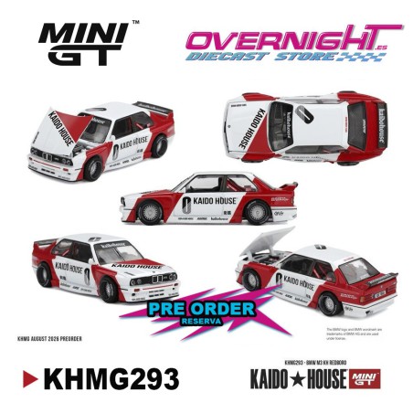 - PREORDER - Mini GT Kaido House BMW M3 KH RedBoro - Escala 1/64 - KHMG293
