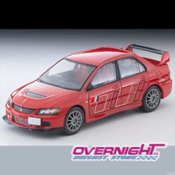 Tomica Limited Vintage 2006 Mitsubishi Lancer Evolution IX MR GSR Ralliart Rojo - Escala 1/64 TLV-N349c