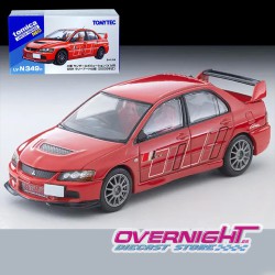 Tomica Limited Vintage 2006 Mitsubishi Lancer Evolution IX MR GSR Ralliart Rojo - Escala 1/64 TLV-N349c