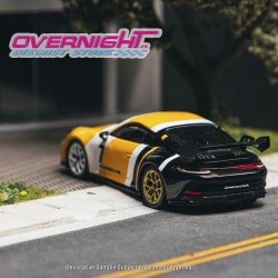 - PREORDER - Tarmac Works Porsche 911 (992) Black & Yellow GT3 2022 - Escala 1/64 T64MC-024-YB