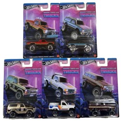 Hot Wheels Tubular Trucks pack de 5 Todoterreno