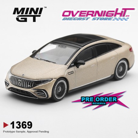 - PREORDER - Mini GT Mercedes-Benz EGS 53 Signature Kalahari Gold Magno 2025 - Escala 1/64 - MGT01369-L