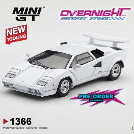 - PREORDER - Mini GT Lamborghini Countach Lp500 - Escala 1/64 - MGT01366-L