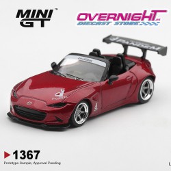 - PREORDER - Mini GT Mazda MX-5 (Nd) Pandem Kodo Red 2015 - Escala 1/64 - MGT01367-L