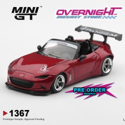 - PREORDER - Mini GT Mazda MX-5 (Nd) Pandem Kodo Red 2015 - Escala 1/64 - MGT01367-L