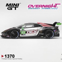 - PREORDER - Mini GT Lamborghini Huracan GT3 EVO2 N45 Dex Wayne Chevrolet Grand Prix 2025 - Escala 1/64 - MGT01370-L