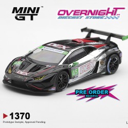 - PREORDER - Mini GT Lamborghini Huracan GT3 EVO2 N45 Dex Wayne Chevrolet Grand Prix 2025 - Escala 1/64 - MGT01370-L
