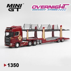 - PREORDER - Mini GT Scania 770S A6x4NA Car Transporter V8 50 Aniversario - Escala 1/64 MGT01350-L