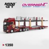 - PREORDER - Mini GT Scania 770S A6x4NA Car Transporter V8 50 Aniversario - Escala 1/64 MGT01350-L