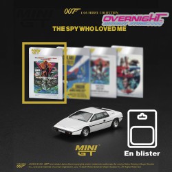 - PREORDER -  Mini GT Lotus Esprit S1 The Spy Who Loved Me 1977 - blister en inglés - Escala 1/64 - MGT00925-007E