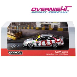Tarmac Works 1996 Audi A4 Quattro n3 Frank Biela Macau Guia Race Winner Escala 1/64 T64-077-96MGP03