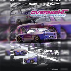 Inno64 Nissan Skyline GT-R R32 Australia Special Edition Limited Edition Midnight Purple  Escala 1/64 IN64-R32-MP-AS