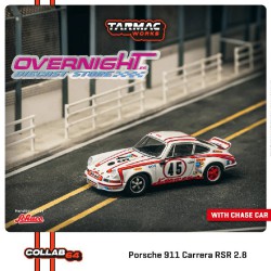 Tarmac Works 1973 Porsche 911 Carrera RSR 2.8 24h Le Mans n45 Winner Escala 1/64 T64S-023-73LM45
