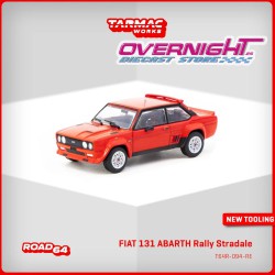 Tarmac Works Fiat 131 Abarth Rally Stradale Rojo Escala 1/64 T64R-094-RE