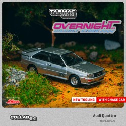 Tarmac Works Audi Quattro plata Escala 1/64 T64S-025-SL