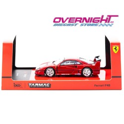 Tarmac Works Ferrari F40 rojo Escala 1/64 T64R-076-RE2