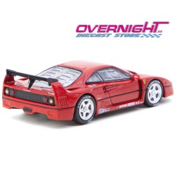 Tarmac Works Ferrari F40 rojo Escala 1/64 T64R-076-RE2