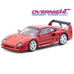 Tarmac Works Ferrari F40 rojo Escala 1/64 T64R-076-RE2
