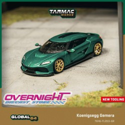 Tarmac Works Koenigsegg Gemera verde Escala 1/64 T64G-TL053-GR