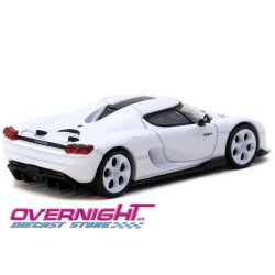 Tarmac Works Koenigsegg CC850 blanco con 2 Tarmac Cards Escala 1/64 T64G-TL051-WH