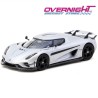 Tarmac Works Koenigsegg Regera Silver Metallic con 2 Tarmac Cards Escala 1/64 T64G-TL017-SL