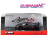 Tarmac Works Koenigsegg Agera Rs Black Carbon Fiber and red Escala 1/64 T64G-TL005-BCF