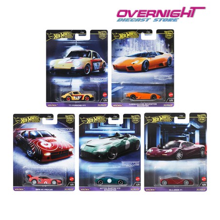 Hot Wheels Premium Car Culture Exotic Envy 2024 - pack de 5 coches - FPY86 977G