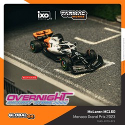 Tarmac Works 2023 Mclaren MCL60 n81 Oscar Piastri Monaco Grand Prix Escala 1/64 T64G-F070-OP1