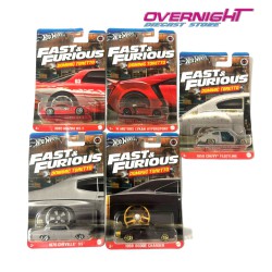 Hot Wheels pack 5 - Best of Dominic Toretto - Fast and Furious