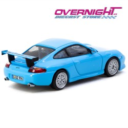 Tarmac Works Porsche 911 Gt3 Type 996 Light Blue Escala 1/64 T64G-069-BL