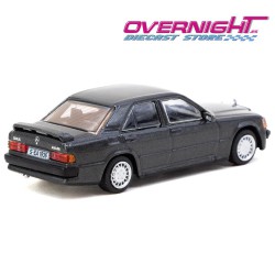 Tarmac Works Mercedes-Benz 190 E 2.3-16 Blue Black Metallic Escala 1/64 T64G-047-BK