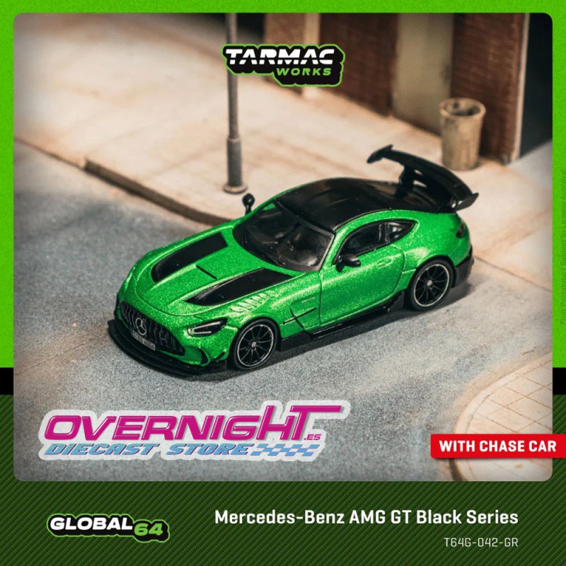 Tarmac Works Mercedes-Benz Amg Gt Black Series Verde Escala 1/64 T64G-042-GR
