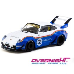 Tarmac Works RWB 993 n2 Liberty Walk con contenedor Escala 1/64 T64-TL017-LBWK2
