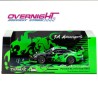 Tarmac Works Porsche 911 Gt3 Cup 99 Fire Monkey Motorsport, verde y negro Black/Green Escala 1/64 T64-093-FMM