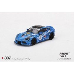 Toyota GR Supra n77 Fat Five Racing D1 GP - Mini GT - escala 1/64