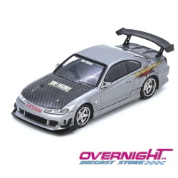 Inno64 Nissan Top Secret Silvia S15 plata Escala 1/64 IN64-S15TS-SIL