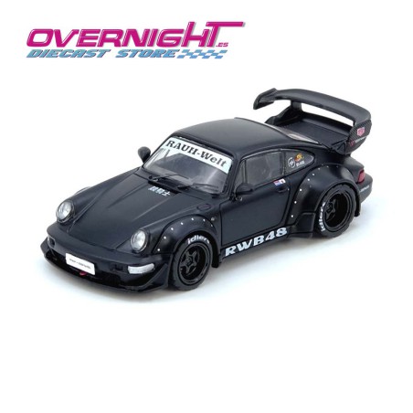 Inno64 RWB 964 Negro mate Escala 1/64 IN64-RWB964-BM