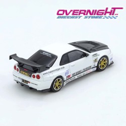 Inno64 Top Secret R34 GT-R blanco Escala 1/64 IN64-R34TS-WHI