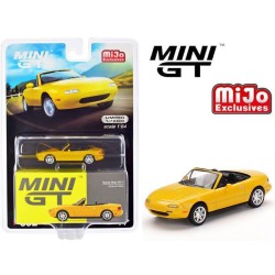 Mazda Mx-5 Miata (NA), Sunburst Yellow - Mini GT - Escala 1/64